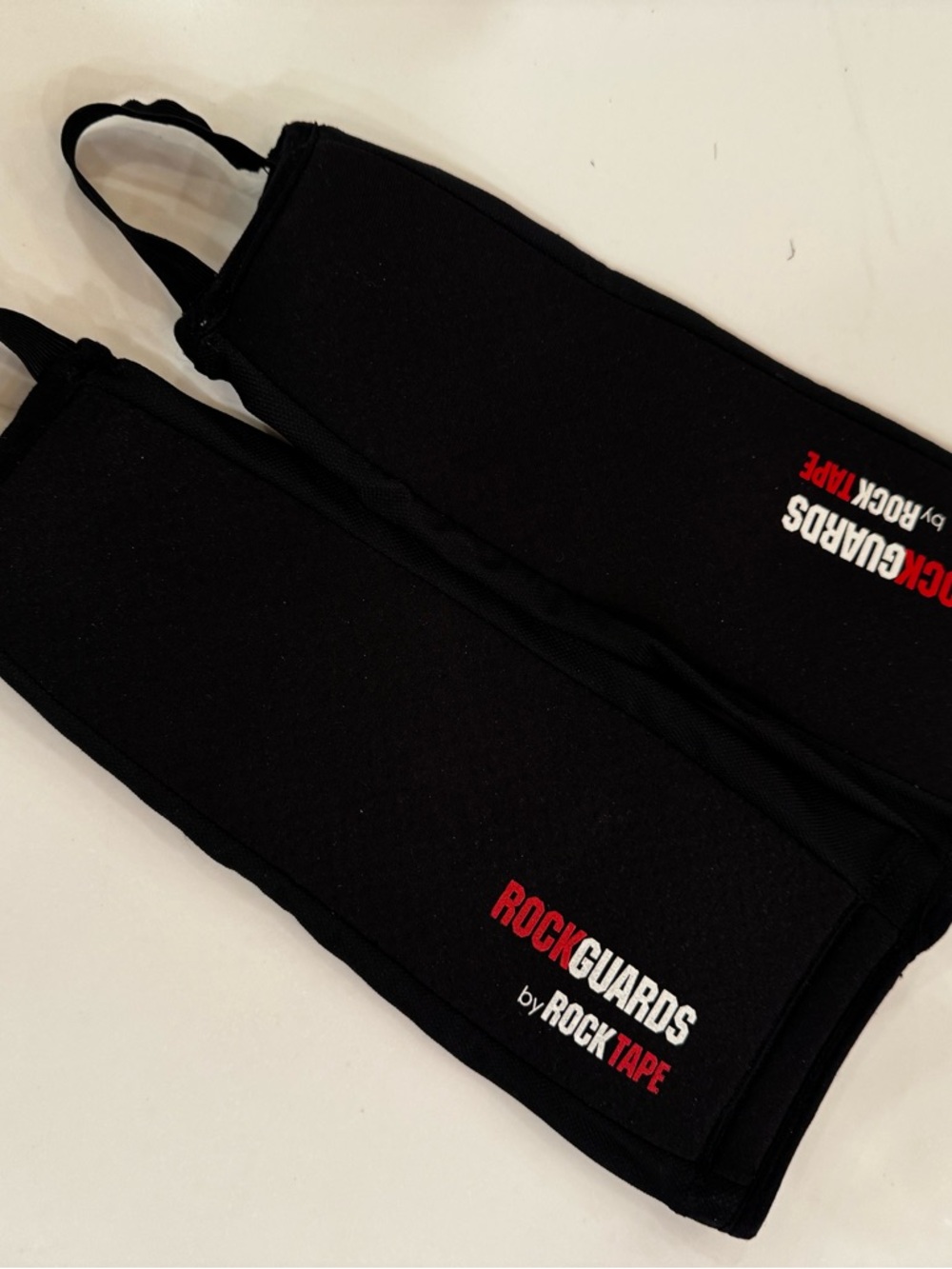 RockGuardS by RockTape Black RockGuards Wrist/Ankle Straps